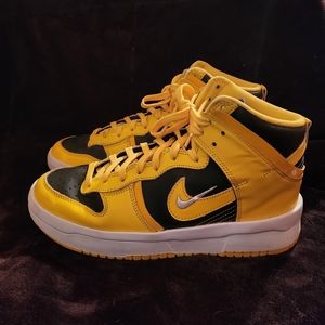 Womens Nike Dunk High Up Goldenrod